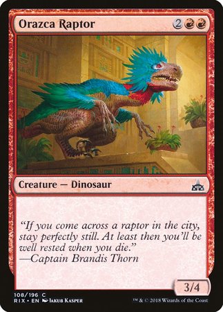 Orazca Raptor [Rivals of Ixalan] | Sanctuary Gaming