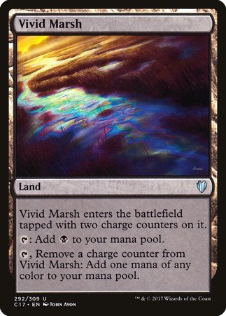 Vivid Marsh [Commander 2017] | Sanctuary Gaming