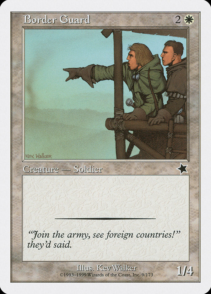 Border Guard [Starter 1999] | Sanctuary Gaming
