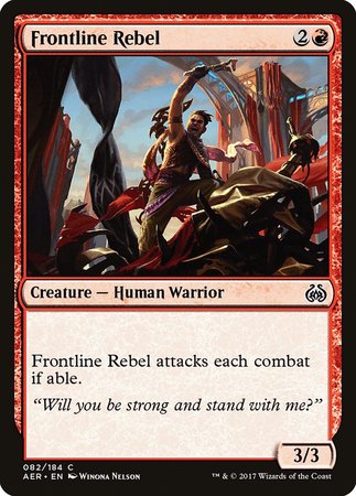 Frontline Rebel [Aether Revolt] | Sanctuary Gaming