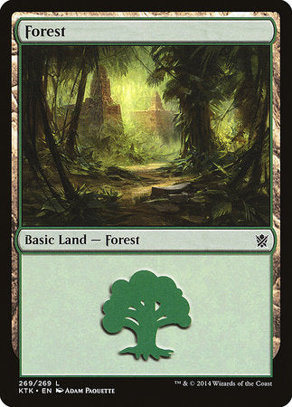 Forest (269) [Khans of Tarkir] | Sanctuary Gaming