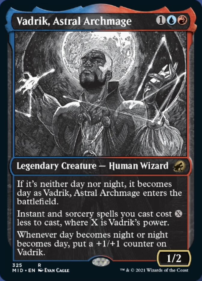 Vadrik, Astral Archmage (Showcase Eternal Night) [Innistrad: Midnight Hunt] | Sanctuary Gaming
