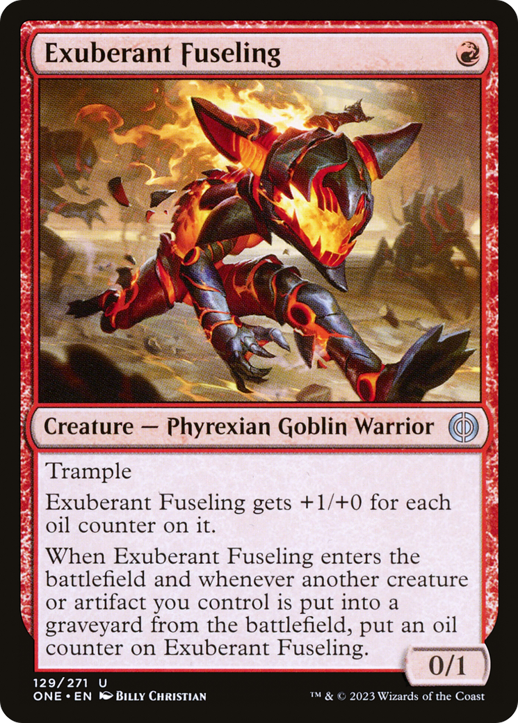Exuberant Fuseling [Phyrexia: All Will Be One] | Sanctuary Gaming