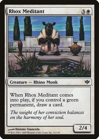 Rhox Meditant [Conflux] | Sanctuary Gaming