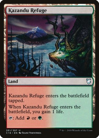 Kazandu Refuge [Commander 2018] | Sanctuary Gaming