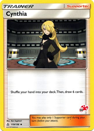 Cynthia (119/156) (Charizard Stamp #59) [Battle Academy 2020] | Sanctuary Gaming