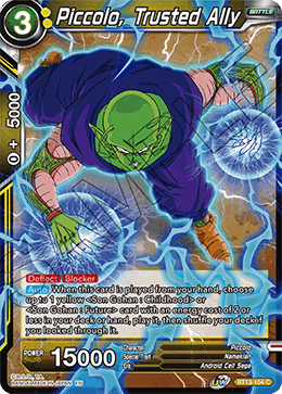 Piccolo, Trusted Ally (Common) [BT13-104] | Sanctuary Gaming