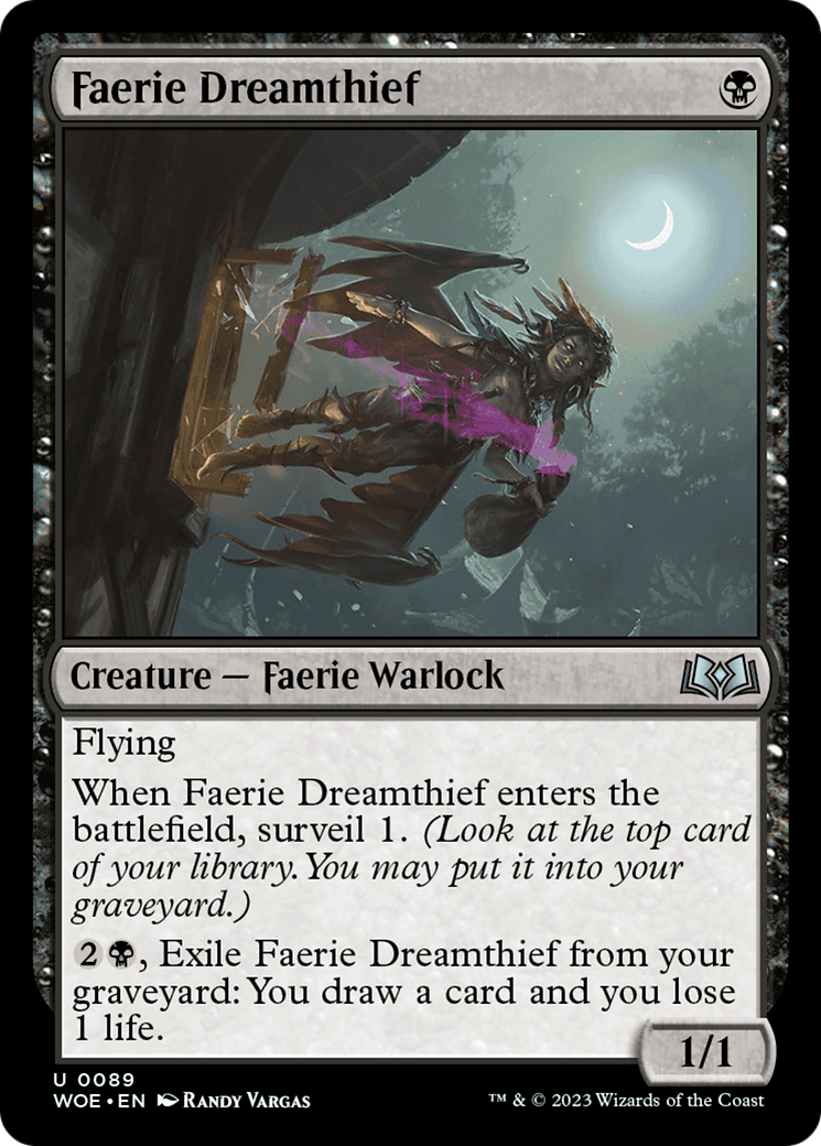 Faerie Dreamthief [Wilds of Eldraine] | Sanctuary Gaming