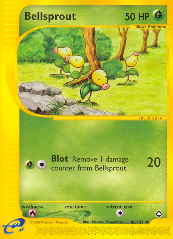 Bellsprout (45/147) [Aquapolis] | Sanctuary Gaming