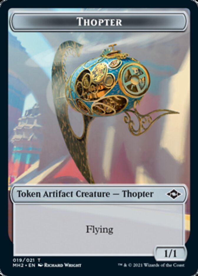 Thopter Token // Zombie Army Token [Modern Horizons 2 Tokens] | Sanctuary Gaming