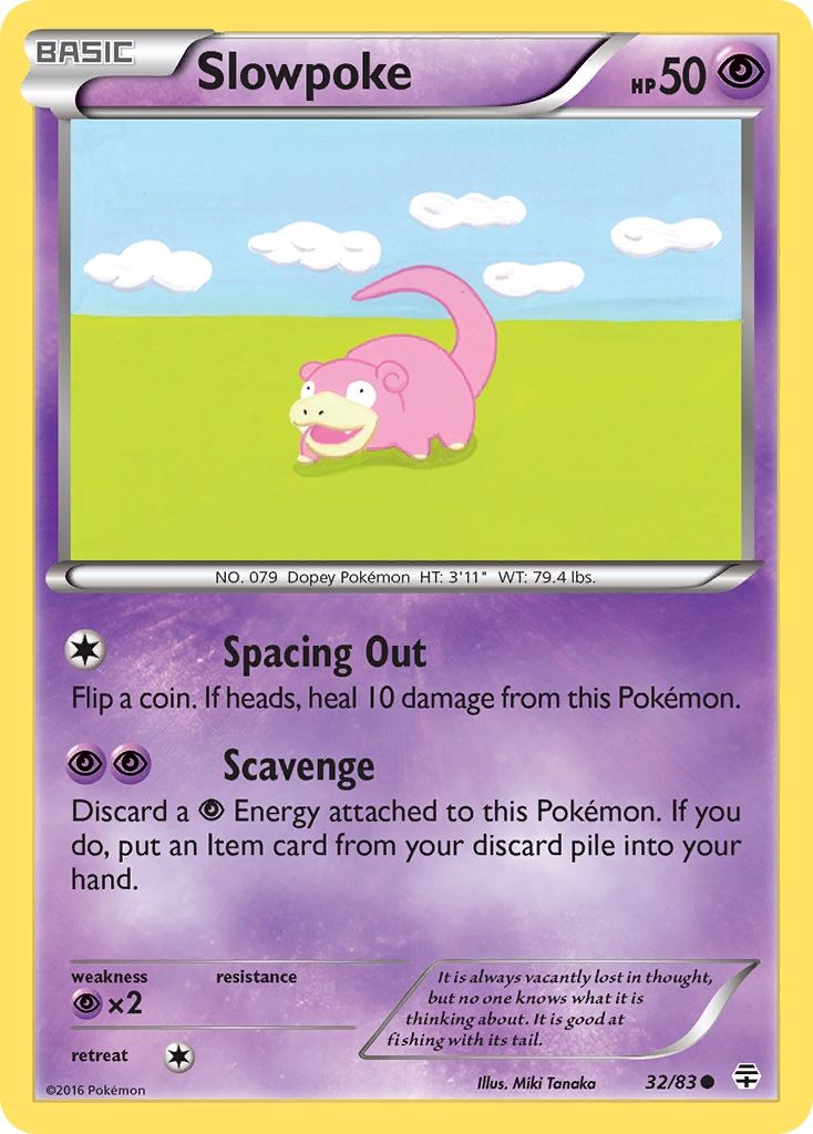 Slowpoke (32/83) [XY: Generations] | Sanctuary Gaming