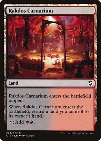 Rakdos Carnarium [Commander 2018] | Sanctuary Gaming