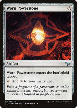 Worn Powerstone [Commander 2015] | Sanctuary Gaming