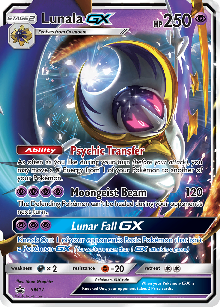 Lunala GX (SM17) [Sun & Moon: Black Star Promos] | Sanctuary Gaming