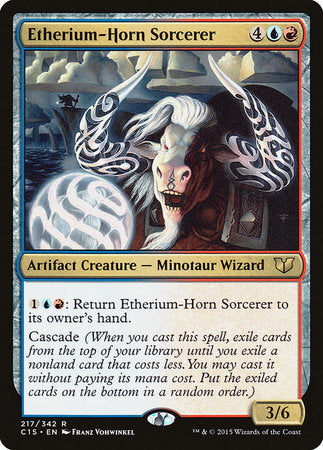 Etherium-Horn Sorcerer [Commander 2015] | Sanctuary Gaming