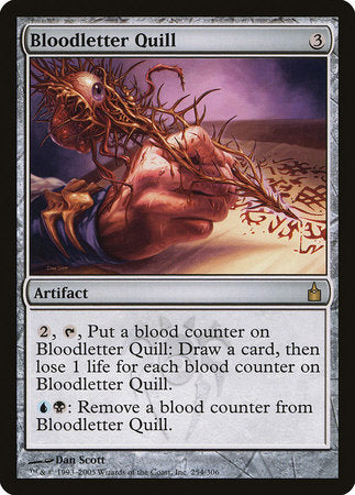 Bloodletter Quill [Ravnica: City of Guilds] | Sanctuary Gaming