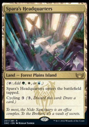 Spara's Headquarters (Promo Pack) [Streets of New Capenna Promos] | Sanctuary Gaming