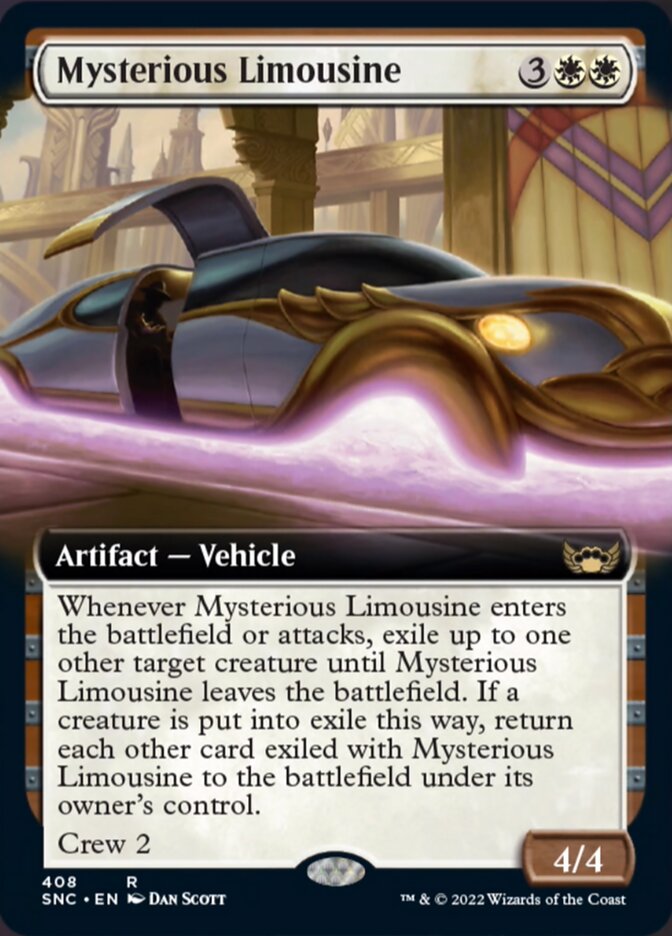 Mysterious Limousine (Extended Art) [Streets of New Capenna] | Sanctuary Gaming