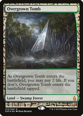 Overgrown Tomb [Zendikar Expeditions] | Sanctuary Gaming