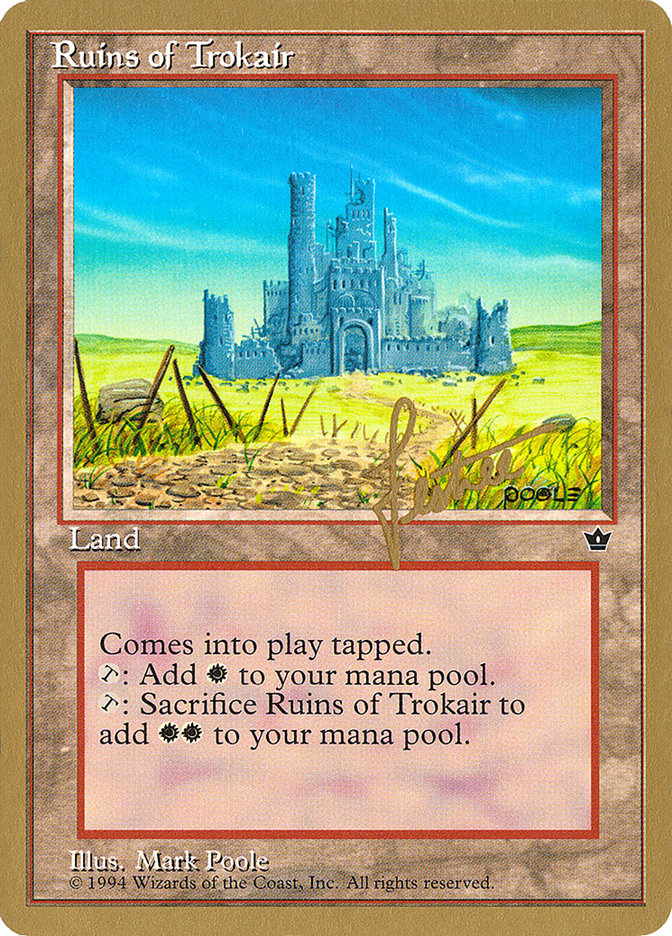 Ruins of Trokair (Bertrand Lestree) [Pro Tour Collector Set] | Sanctuary Gaming