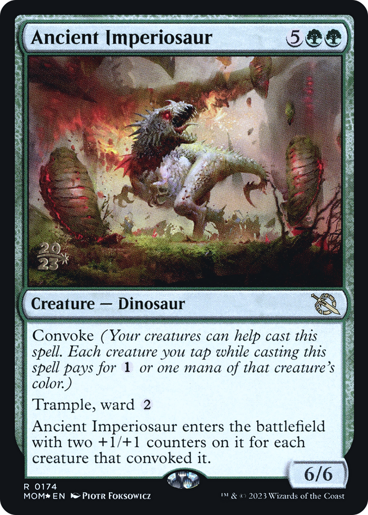 Ancient Imperiosaur [March of the Machine Prerelease Promos] | Sanctuary Gaming