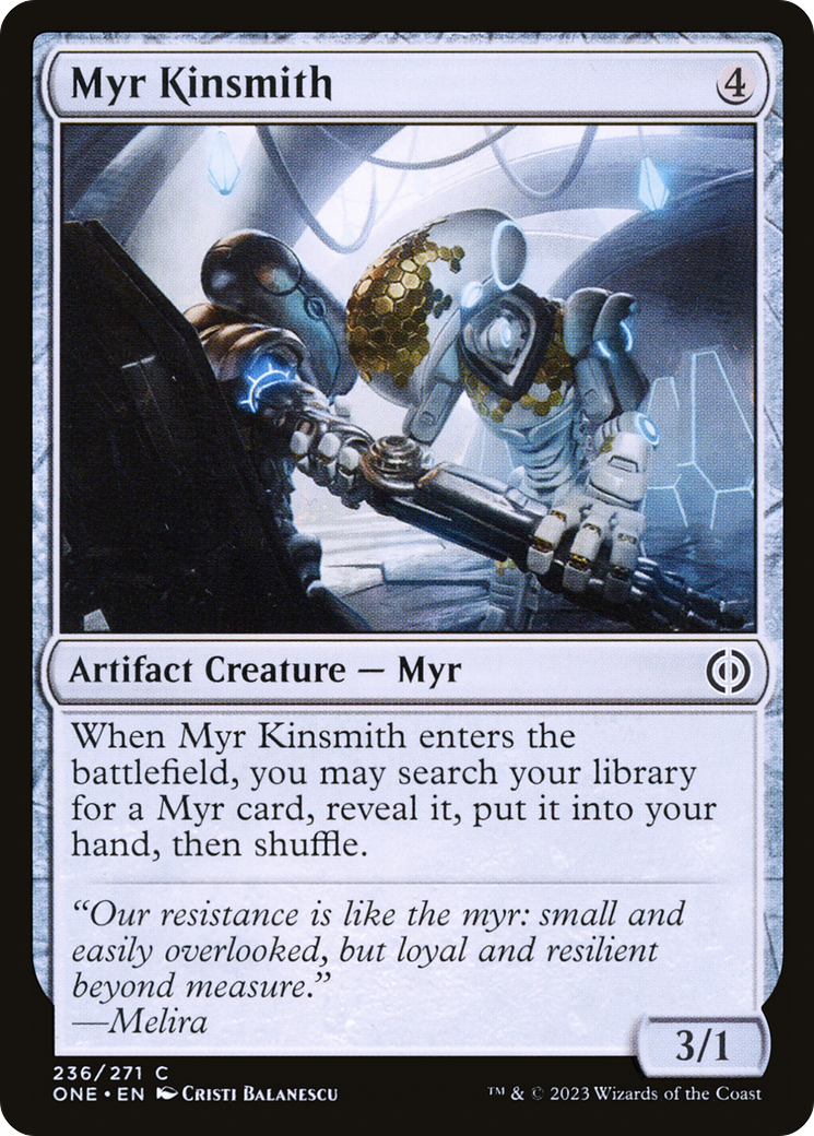 Myr Kinsmith [Phyrexia: All Will Be One] | Sanctuary Gaming