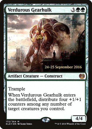 Verdurous Gearhulk [Kaladesh Promos] | Sanctuary Gaming