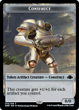 Construct Token [Dominaria Remastered Tokens] | Sanctuary Gaming