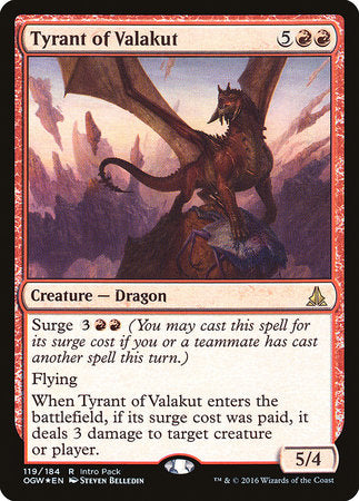 Tyrant of Valakut [Oath of the Gatewatch Promos] | Sanctuary Gaming