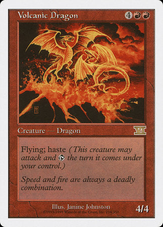 Volcanic Dragon [Classic Sixth Edition] | Sanctuary Gaming