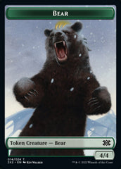 Bear // Eldrazi Scion Double-sided Token [Double Masters 2022 Tokens] | Sanctuary Gaming