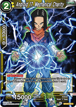 Android 17, Mechanical Charity (BT14-108) [Cross Spirits] | Sanctuary Gaming