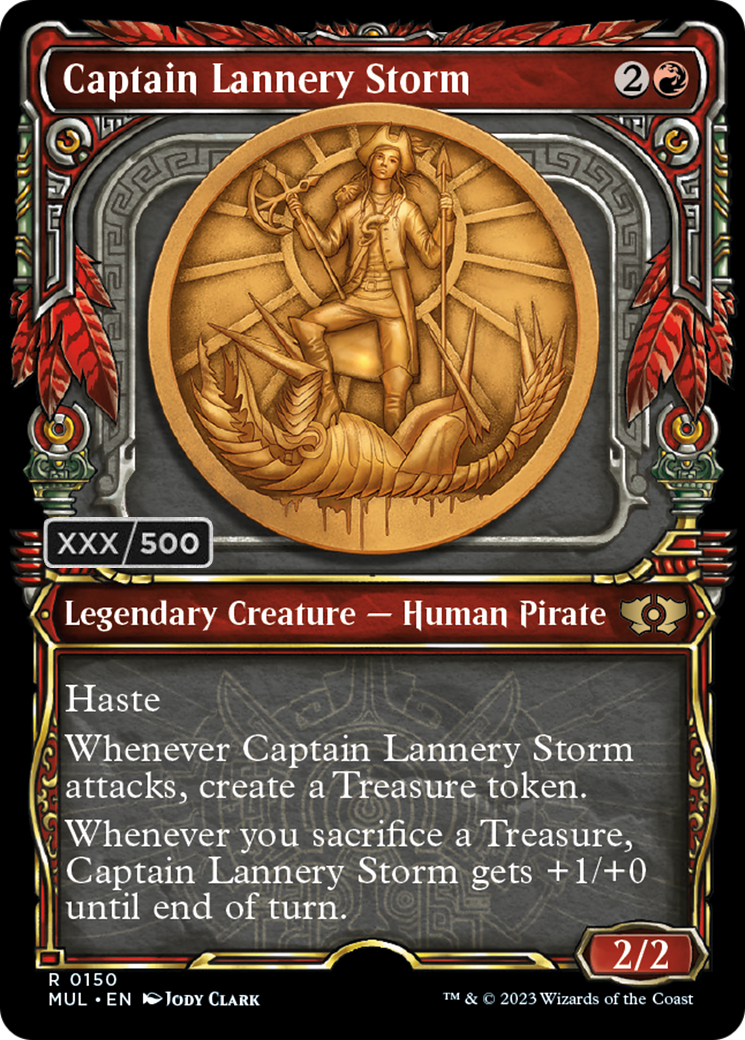 Captain Lannery Storm (Serialized) [Multiverse Legends] | Sanctuary Gaming