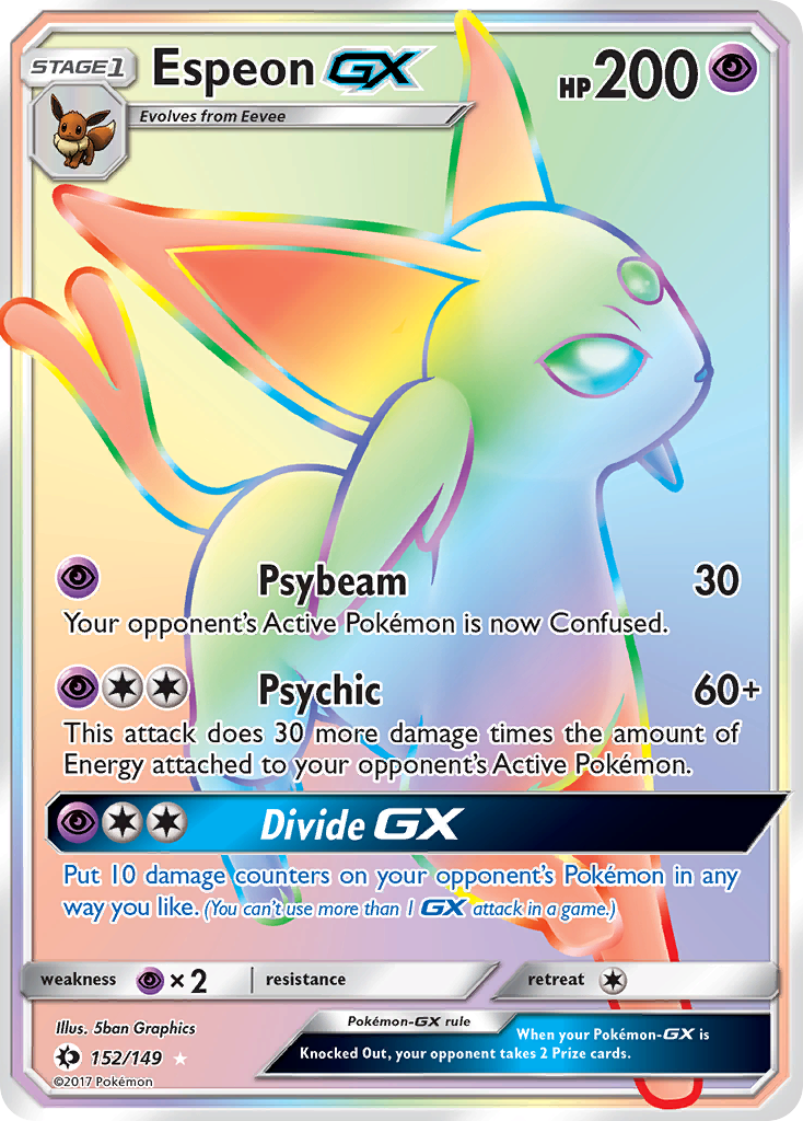 Espeon GX (152/149) [Sun & Moon: Base Set] | Sanctuary Gaming