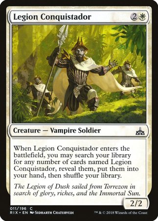 Legion Conquistador [Rivals of Ixalan] | Sanctuary Gaming
