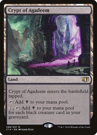 Crypt of Agadeem [Commander 2014] | Sanctuary Gaming