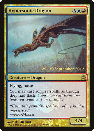 Hypersonic Dragon [Return to Ravnica Promos] | Sanctuary Gaming