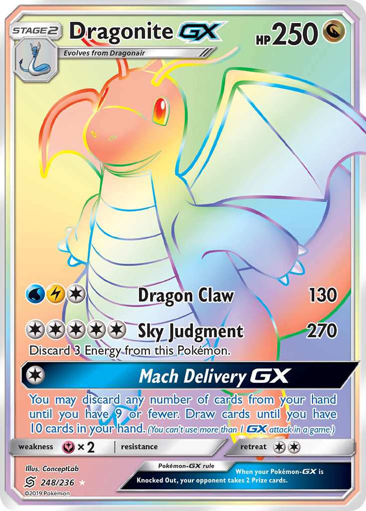 Dragonite GX (248/236) [Sun & Moon: Unified Minds] | Sanctuary Gaming