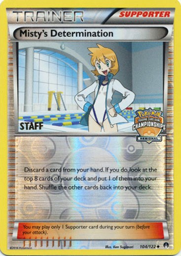 Misty's Determination (104/122) (Regional Championship Promo Staff) [XY: BREAKpoint] | Sanctuary Gaming