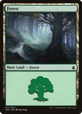 Forest (317) [Commander Anthology] | Sanctuary Gaming