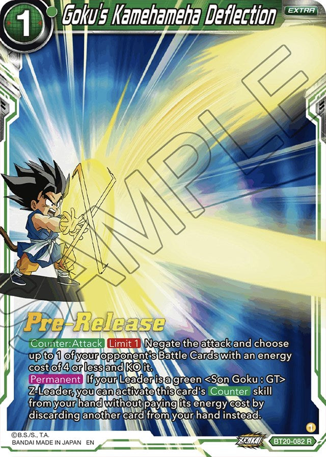 Goku's Kamehameha Deflection (BT20-082) [Power Absorbed Prerelease Promos] | Sanctuary Gaming