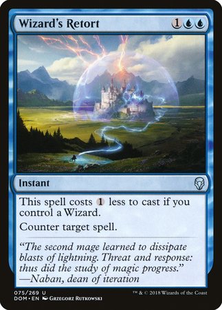 Wizard's Retort [Dominaria] | Sanctuary Gaming