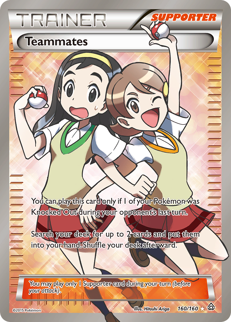 Teammates (160/160) [XY: Primal Clash] | Sanctuary Gaming