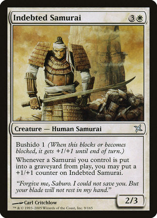 Indebted Samurai [Betrayers of Kamigawa] | Sanctuary Gaming