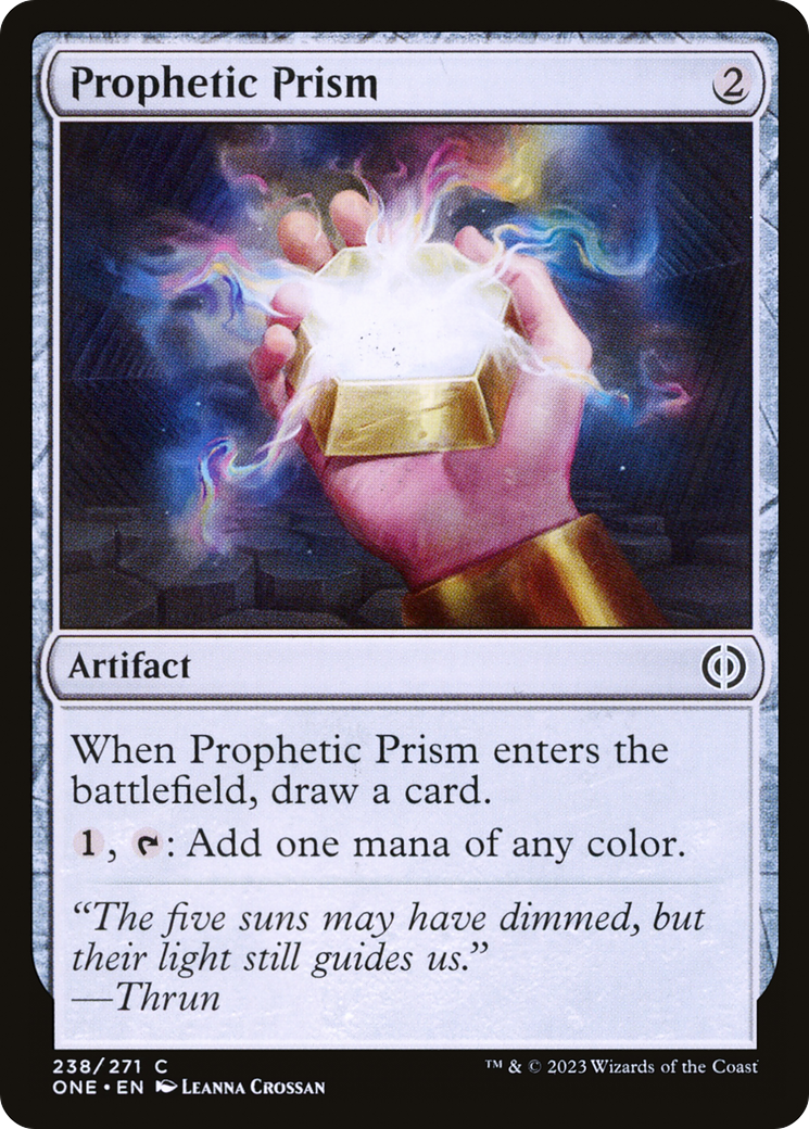 Prophetic Prism [Phyrexia: All Will Be One] | Sanctuary Gaming
