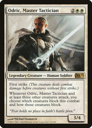 Odric, Master Tactician [Magic 2013] | Sanctuary Gaming