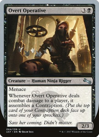 Overt Operative [Unstable] | Sanctuary Gaming