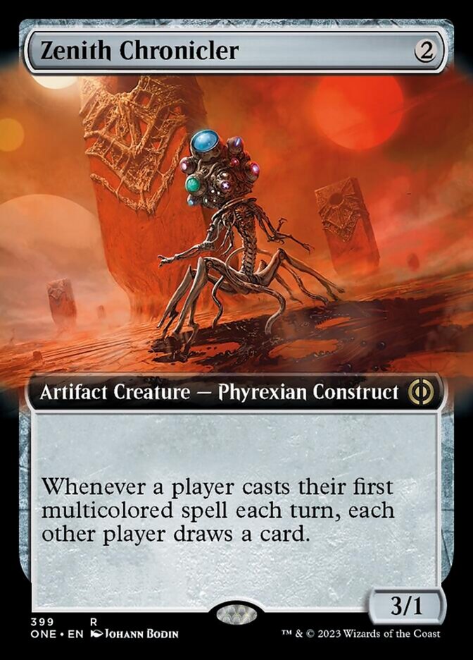 Zenith Chronicler (Extended Art) [Phyrexia: All Will Be One] | Sanctuary Gaming