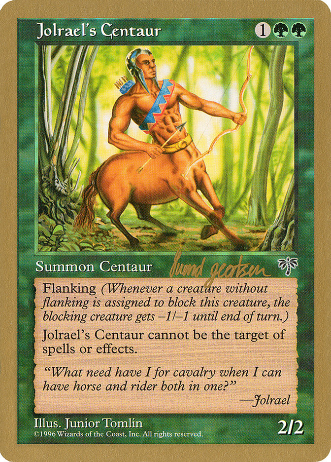 Jolrael's Centaur (Svend Geertsen) [World Championship Decks 1997] | Sanctuary Gaming