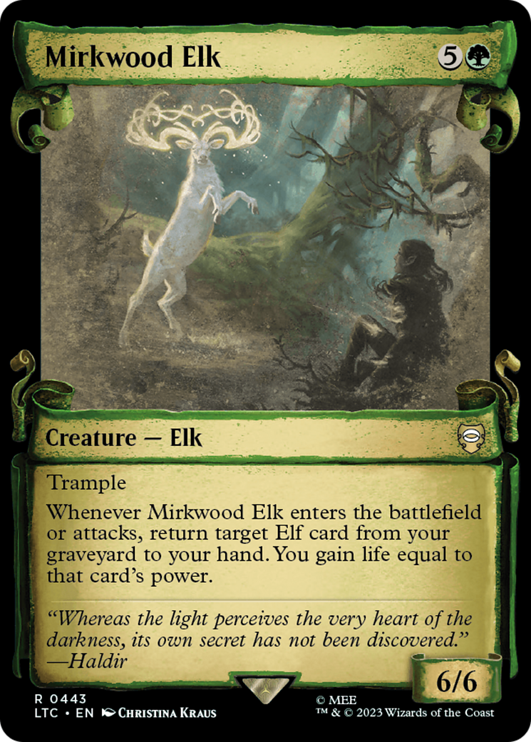 Mirkwood Elk [The Lord of the Rings: Tales of Middle-Earth Commander Showcase Scrolls] | Sanctuary Gaming